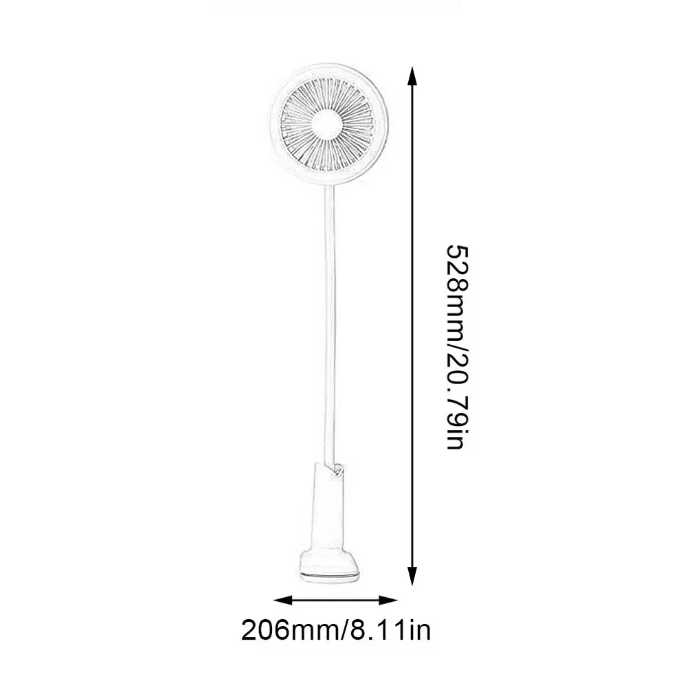 Душевая лампа с зажимом, вентилятор, прикроватная тумбочка для спальни, настольная детская коляска, зарядка от ветра, мини Usb, маленький вентилятор