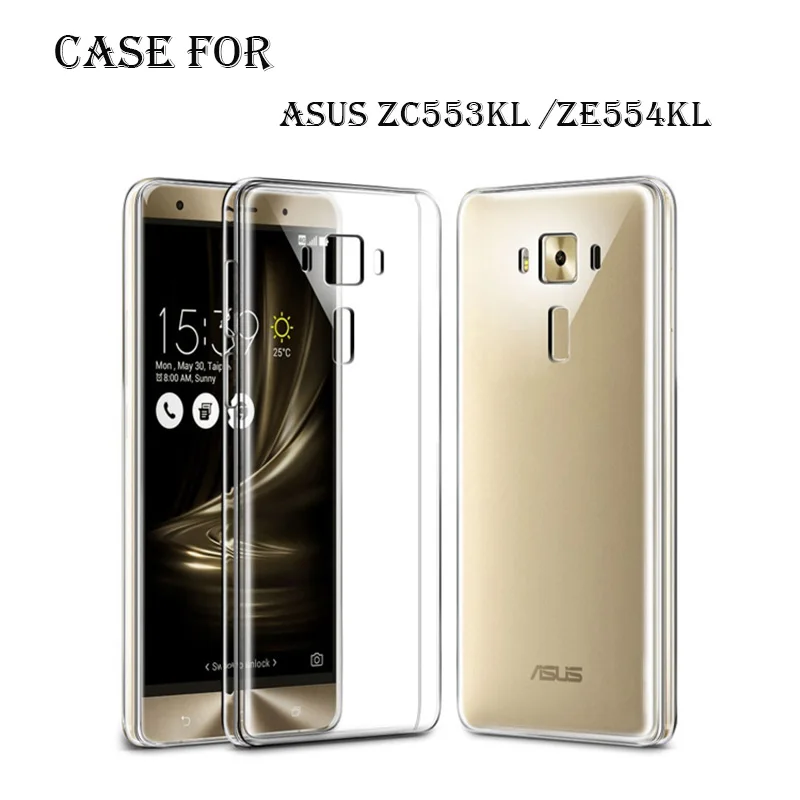 Прозрачный мягкий чехол из ТПУ для ASUS Zenfone 3 Max ZC553KL 360 ударопрочный 4 ze554kl |