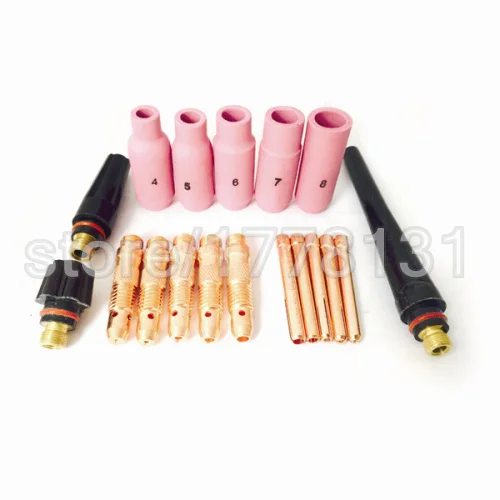 TIG Consumables Accessories KIT TIG Back Caps Collets Bodies FIT TIG