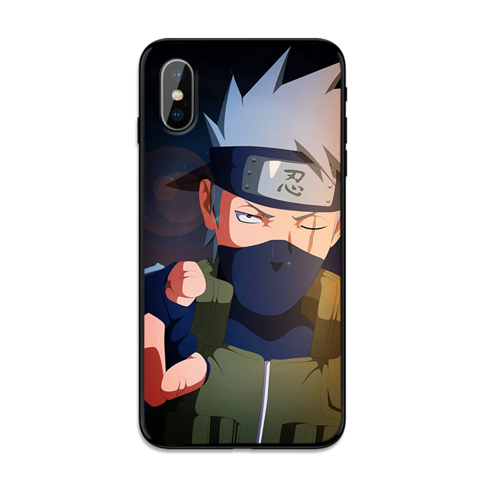 Мягкий ТПУ чехол Kakashi для Apple iPhone 6 6S 7 8 Plus 5 5S SE X XS MAX XR силиконовые