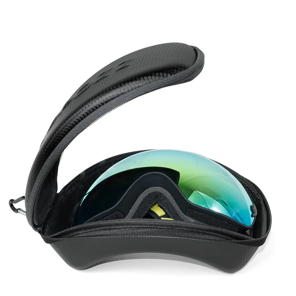 Ski Glasses Case Eyewear Hard case for Winter Sports Protection Ski Goggles Shockproof Original Case for COPOZZ(No goggles) 4