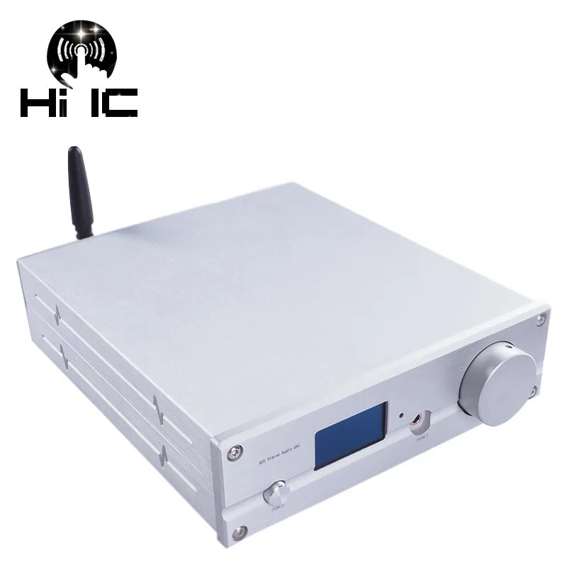 Hi-Fi декодирования аудио ES9038Q2M USB ЦАП XMOS XU208 DSD512 32Bit/384 кГц TPA6120A2 коаксиальный/OPT/USB/Bluetooth 5,0 Вход OLED Дисплей