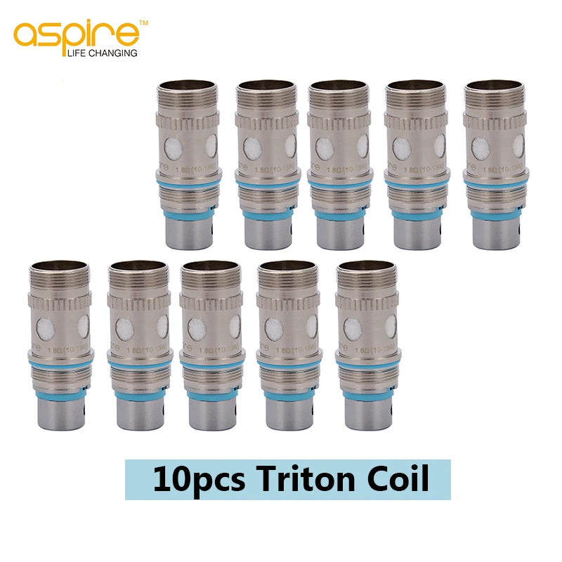 

20/15/10PCS Original Aspire Triton Coil head 0.3/0.4/1.8ohm Replacement Coils Trion Coil Evaporator Electronic Cigarette