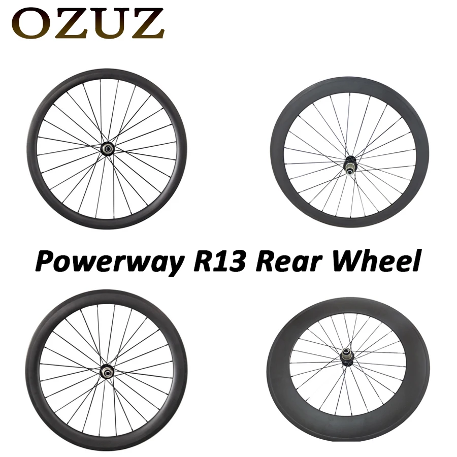 Ultra Light 88mm Depth Tubular Carbon Wheels R13 Hub Road Bike Bicycle Wheelset