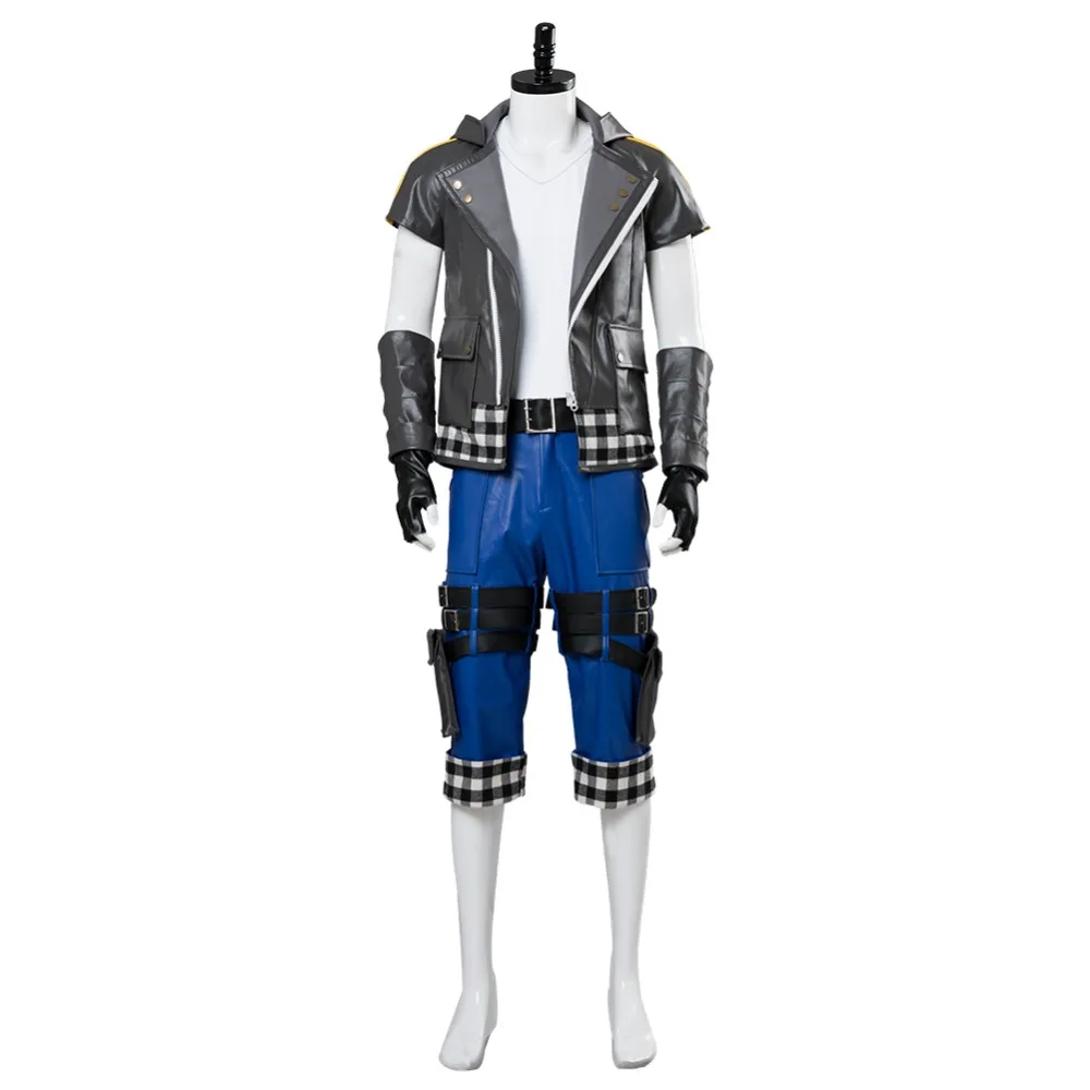 Kingdom Hearts III Рику Косплэй костюм для взрослых Для мужчин Для женщин наряд на Хэллоуин Косплэй костюм Индивидуальный заказ