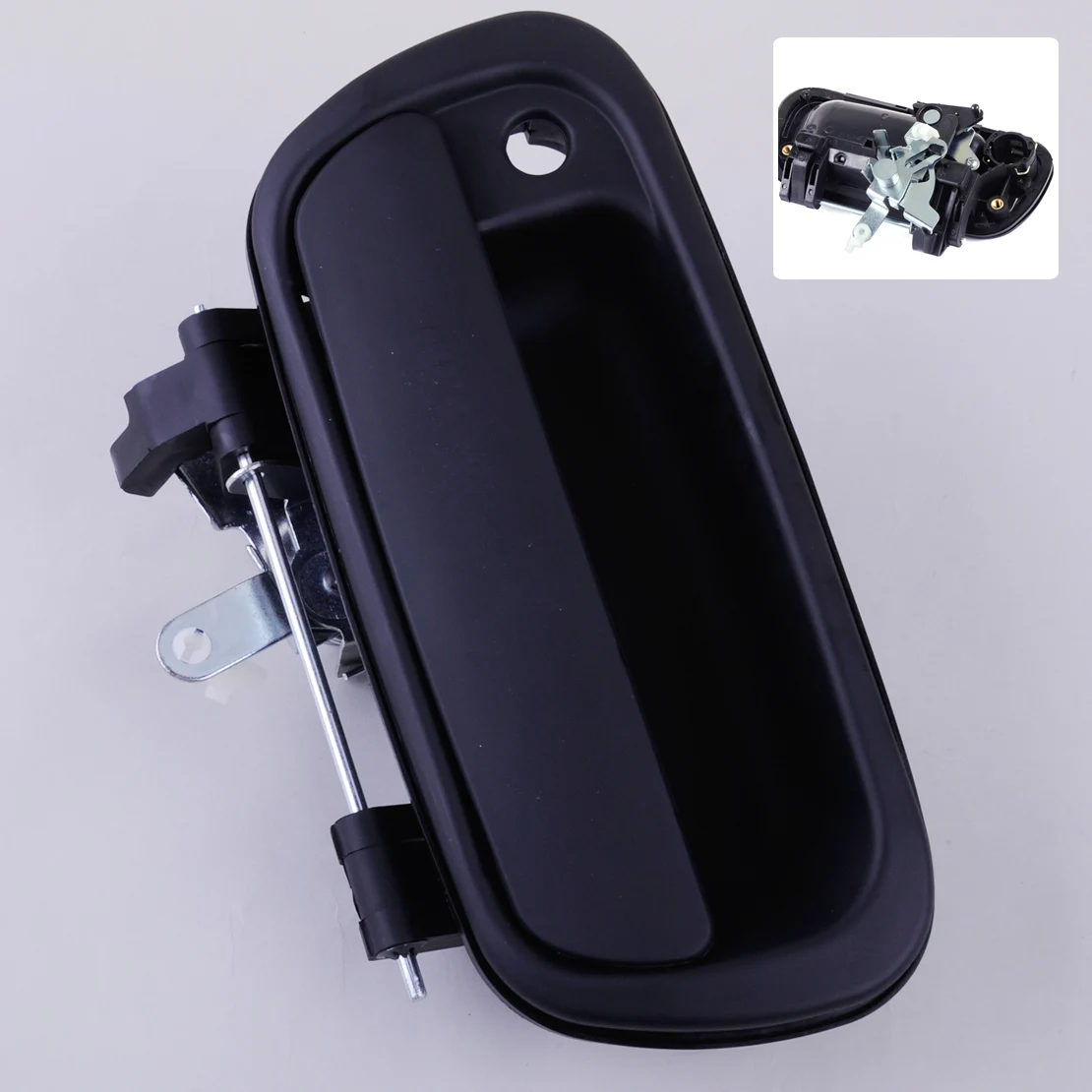 beler Trunk Tailgate Handle Black Outer Exterior Replacement Fit for