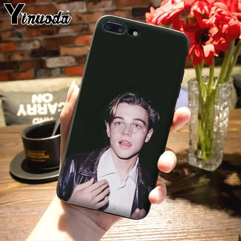 Yinuoda Leonardo DiCaprio young Super Star Топ детальный чехол для телефона для iPhone 7plus 6S 7 8 8Plus X xs max xr 5S 11pro чехол - Цвет: 8