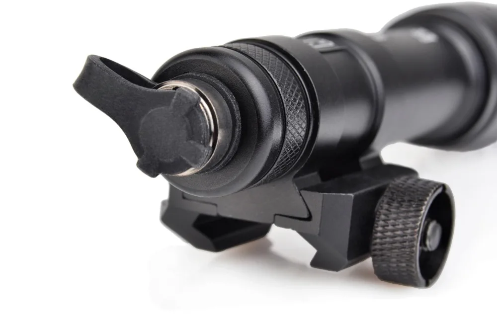 Arma de Luz Elemento Airsoft Tático Surefir Caça Rifle Lâmpada Pressão Remoto 20mm Ferroviário Arma Luz Ex072 M600c 8 Cheap Luzes de armas