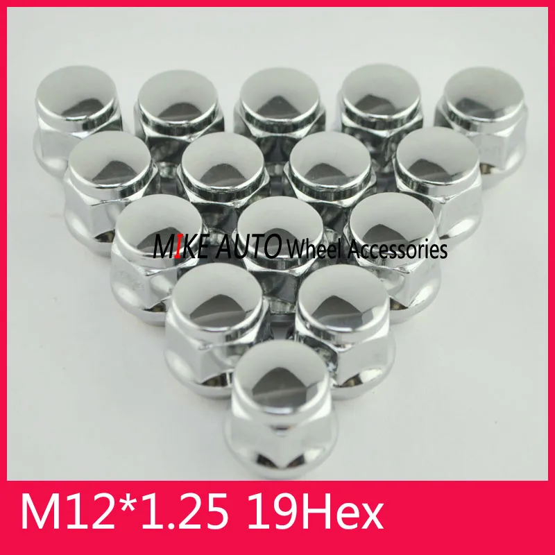 

20pcs M12x1.25 Alloy Steel Wheel Lug Nuts hex19 length 25mm Anti-theft Kit Bolt Lug Fit For Nissan Subaru infiniti