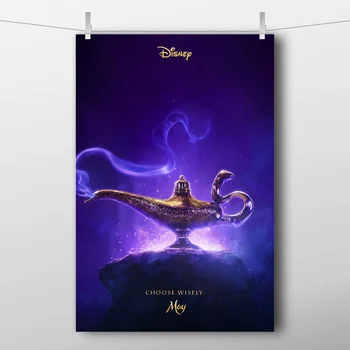 

The Magic Lamp Movie Poster Fairy Tale Wall Picture Painting Wall Art For Living Room Decor