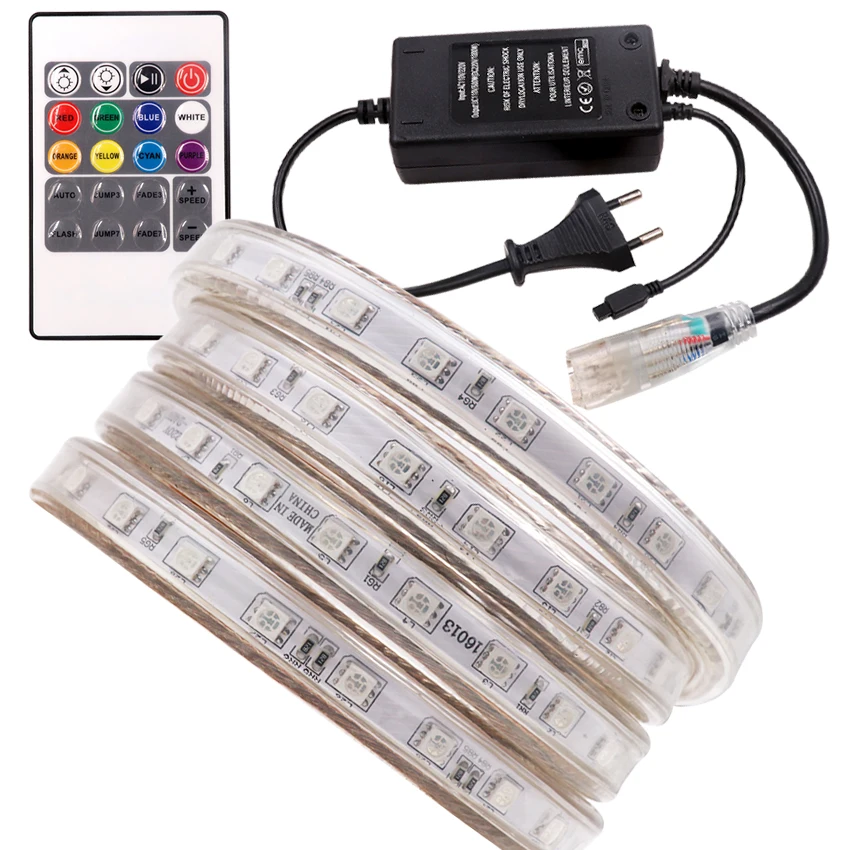 220V 110V LED RGB Strip 5050 120V IP67 Waterproof Outdoor Tira Flexible Ribbon RGB Neon Flex Adapter Plug kit 1m 3m 5m 10m 15m цена 220V 110V LED RGB Strip 5050 120V IP67 Waterproof Outdoor Tira Flexible Ribbon RGB Neon Flex Adapter Plug kit 1m 3m 5m 10m 15m цены онлайн