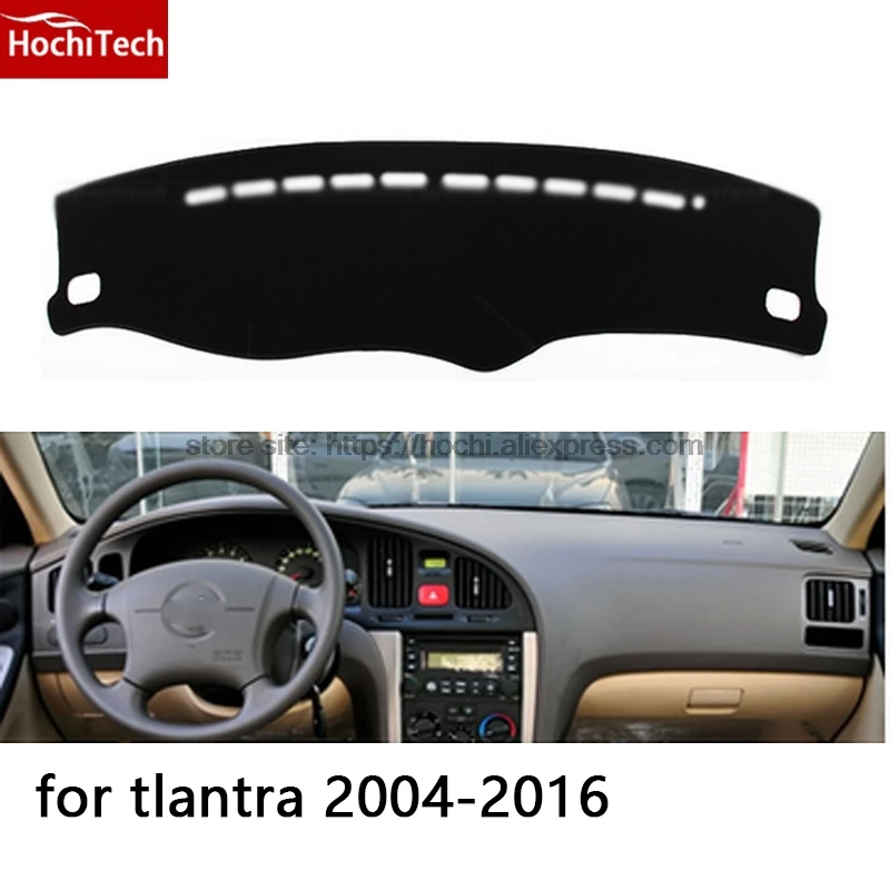 

HochiTech for Hyundai Elantra 2004-2016 dashboard mat Protective pad Shade Cushion Photophobism Pad car styling accessories
