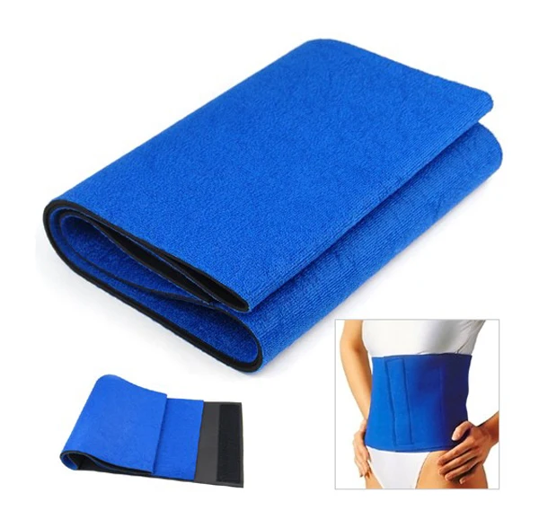 

100cm x 20cm Fat Slimming Exercise Waist Sweat Belt Body Wrap Sauna Neoprene Elastic Weight Reducing Waistband
