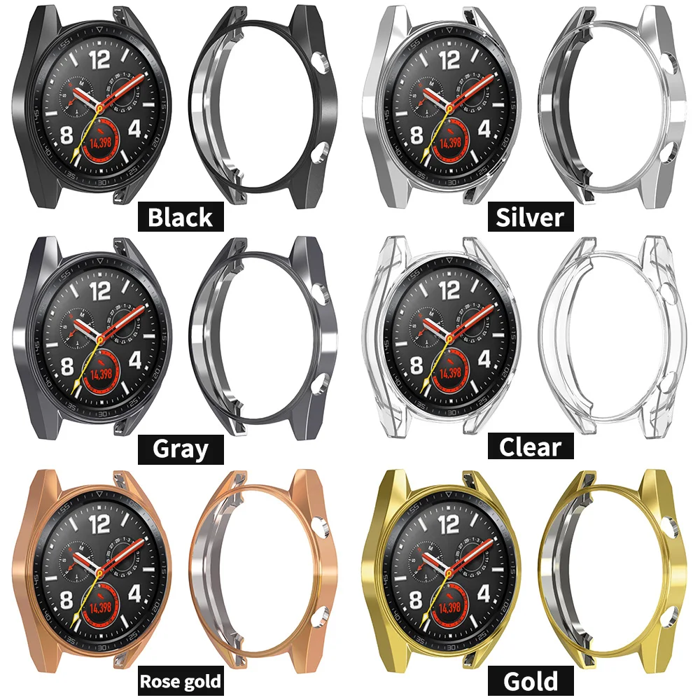 

New Arrival Replacement Dustproof Smart Watch TPU Soft Protective Cover Case for Huawei Watch GT
