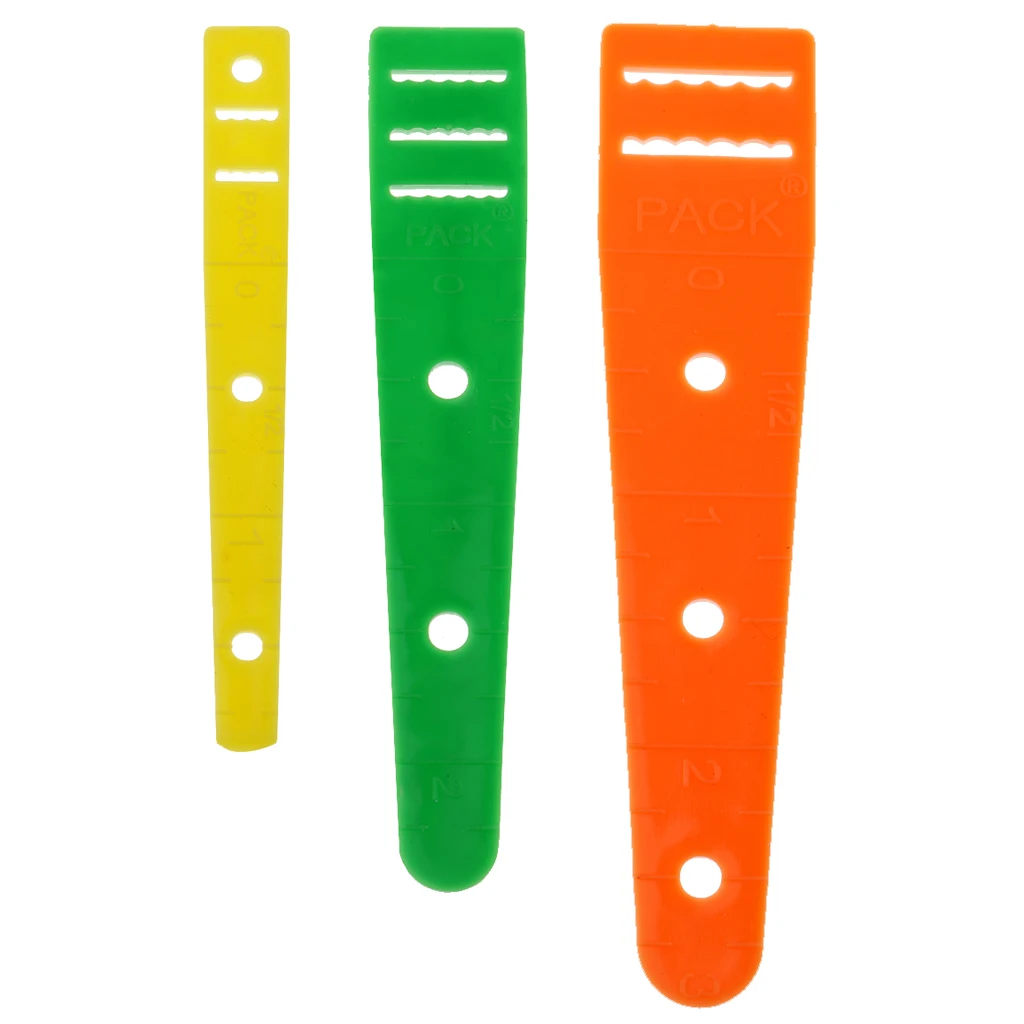 3 Sizes Assorted Plastic Elastic Glides Guides Threaders Wear Elastic Band Tool DIY Clothing Needleworking Sewing Accessories