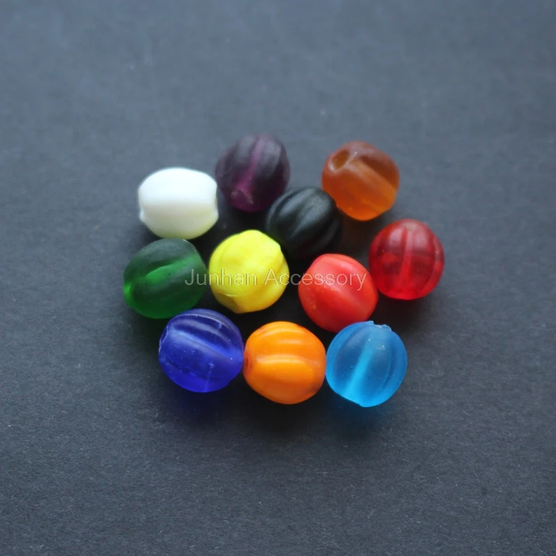 Стеклянные бусины в виде тыквы 30 шт./лот 8 мм|glass lampwork beads|beads mixlampwork beads |