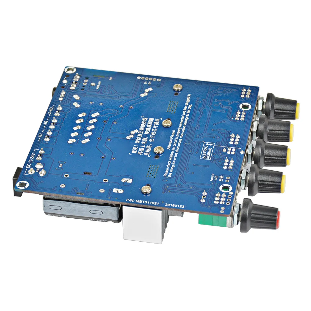 AIYIMA Bluetooth усилитель TPA3116 D2 2,1 HIFI цифровой мощный сборный высокомощный щит 2*50 Вт+ 100 Вт сабвуфер бас-плата