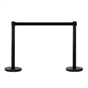 

2 32*90CM Black Rope Stainless Steel Telescopic Railings Household Items
