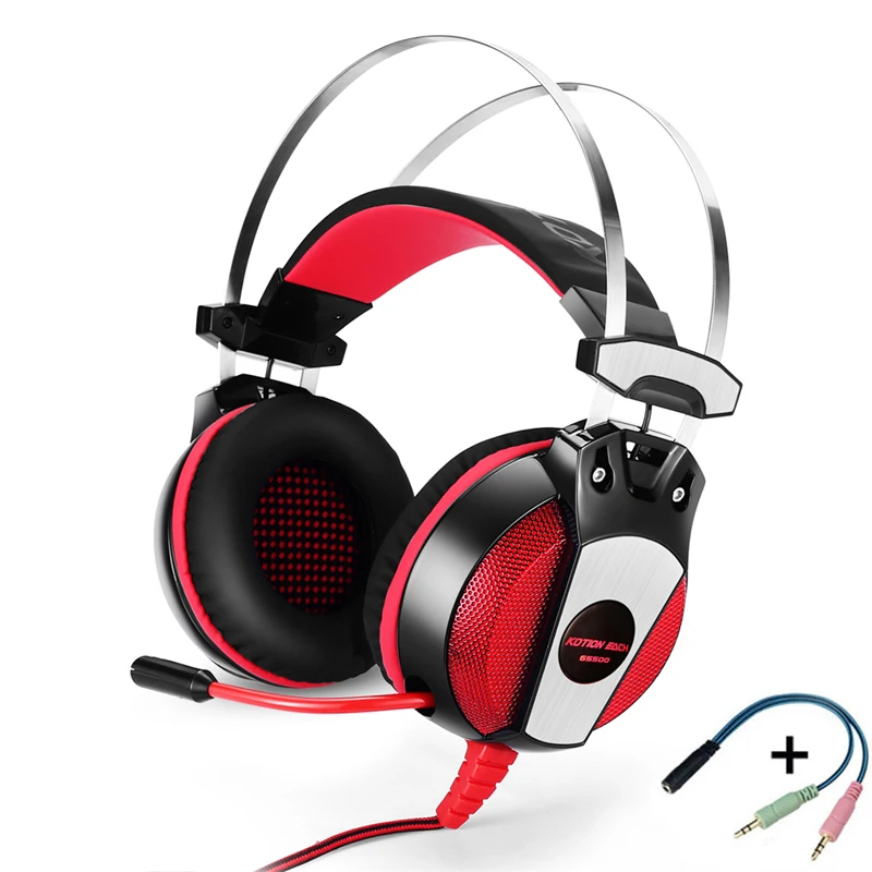 Каждый GS500 игровая гарнитура PS4 Xbox one 3 5 мм Стерео Игровые наушники с микрофоном