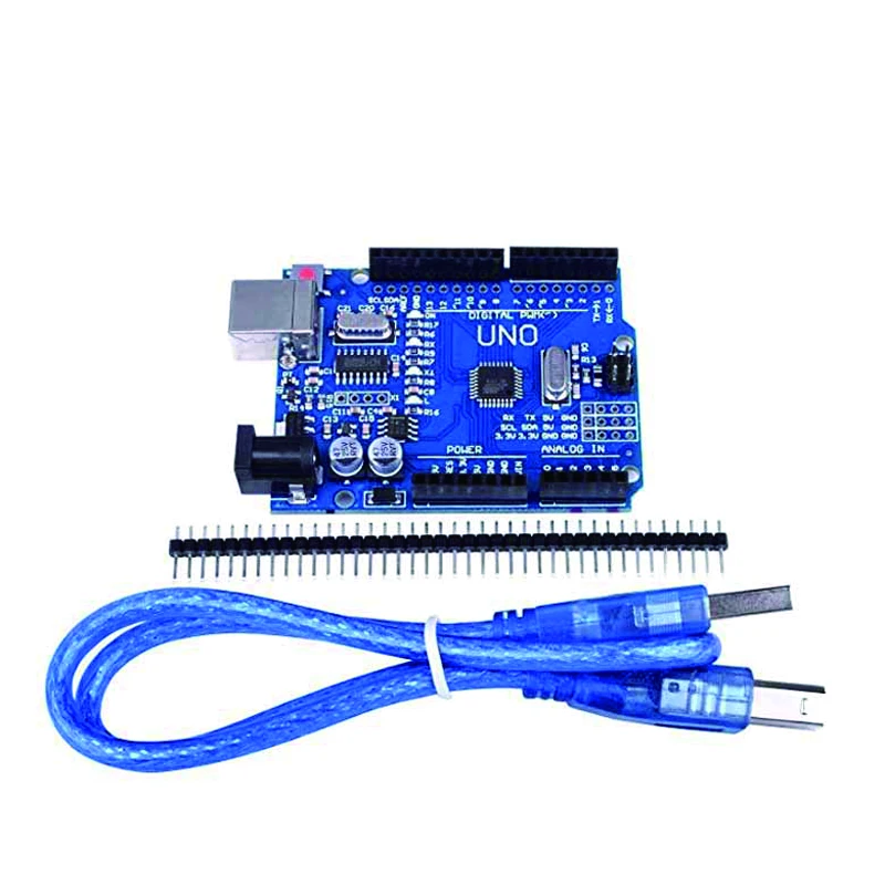 UNO R3 макетная плата ATmega328P CH340 CH340G для Arduino UNO R3 с прямым контактным разъемом