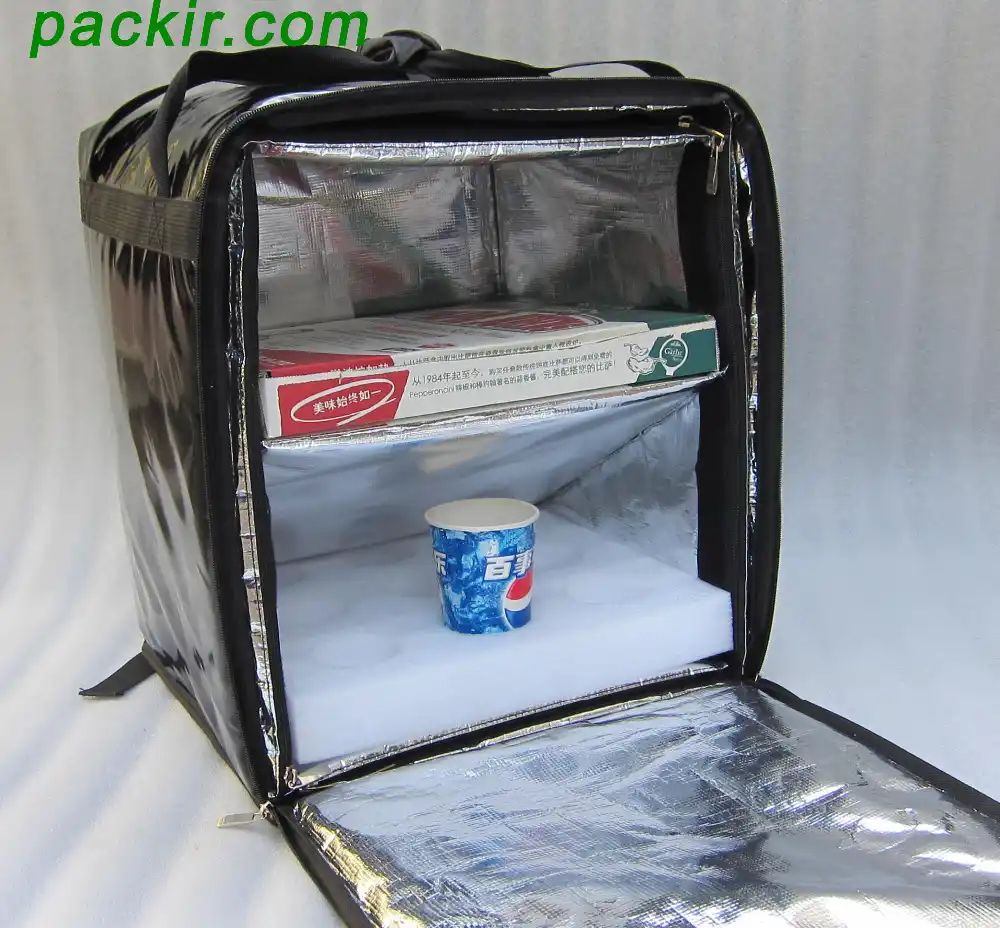 PK 92V Large Rigid Heavy Duty Food Delivery Box for Motorcycle