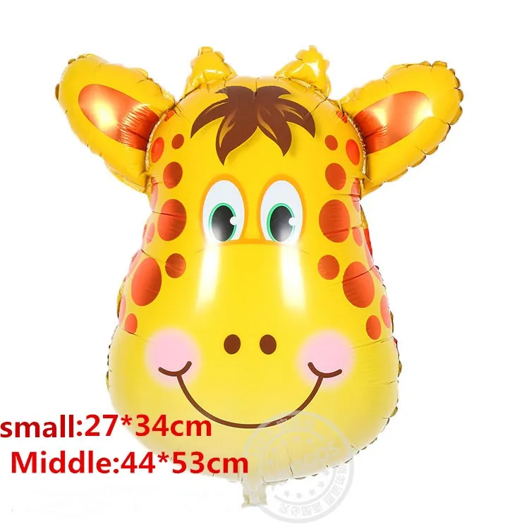 16 unids/lote tamaño medio animal cabeza Globos animal impreso látex los selva niño tema Fiesta decoración baby shower regalos globos 16 unids/lote tamaño medio animal cabeza Globos animal impreso látex los selva niño tema Fiesta decoración baby shower regalos globos