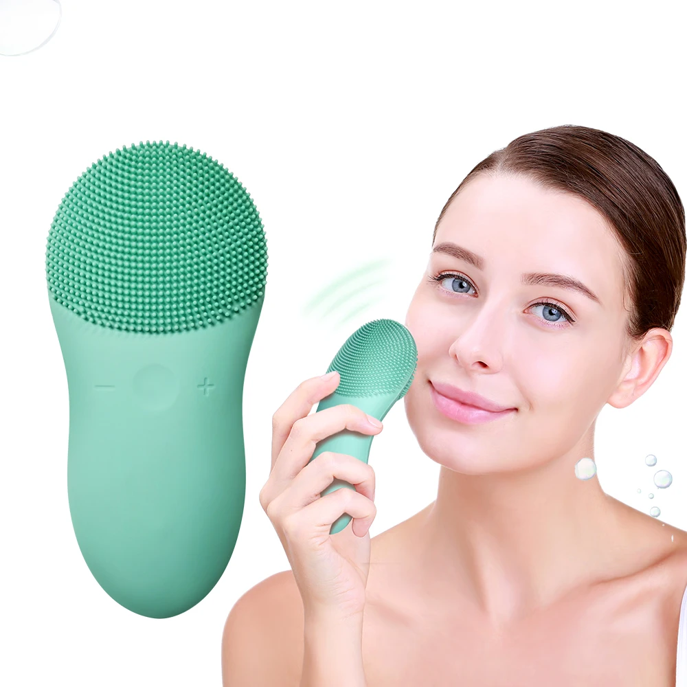 TOUCHBeauty Sonic Silicone Face Cleansing Brush,Rechargeable facial