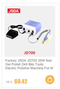 Прямые продажи JSDA JD700 электрическая машинка для маникюра EUplug профессиональное оборудование для дизайна ногтей Дрель Инструменты 35 Вт 30000 об/мин