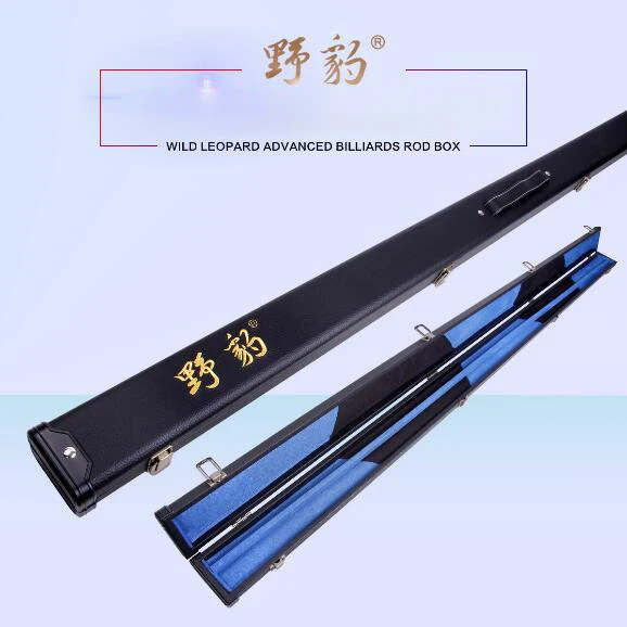 YEBAO Snooker Cue Case 150cm Straight Rod Box Snooker Wooden Billiard