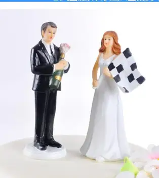 

girl boy resin technology top european-style doll Cake top western Cake decoration Wedding Doll gifts wholesale