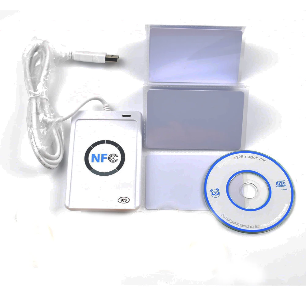 USB ACR 122U NFC Бесконтактный считыватель смарт карт ic и писатель Поддержка всех 4