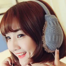 Грелки для ушей девушки женщины Милые Плюшевые Пушистые меховые наушники ушные наушники для ушей зимние наушники