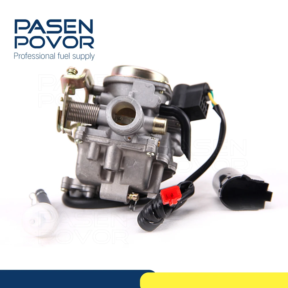 Мотоцикл 18 мм Карбюратор Carb для 4 ход GY6 50CC Скутер мопед PD18 двигателя 139QMB 139QMA