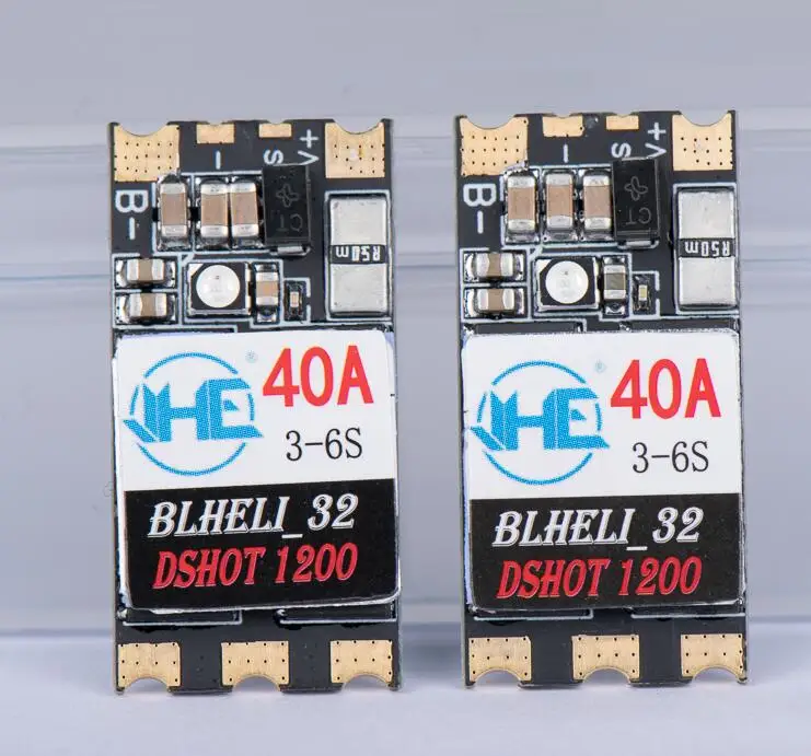 40A 3-6S Blheli_32 бесщеточный ESC Dshot1200 готовый RGB светодиодный для моделей RC Мультикоптер FPV гоночный DIY запасные части Accs