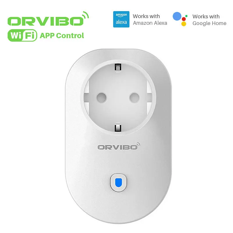 Orvibo Smart WiFi Socket Timing Power Plug Works With Amazon Alexa&Google Via smartphone APP Control Home Smart Home Automation