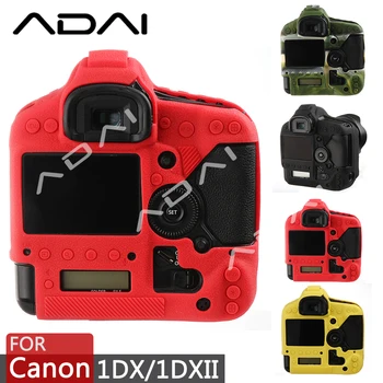 

ADAI Camera Housing Case, Professional Silicion Rubber Camera Case Cover Detachable Protective for Canon 1DX II /1DX Universal