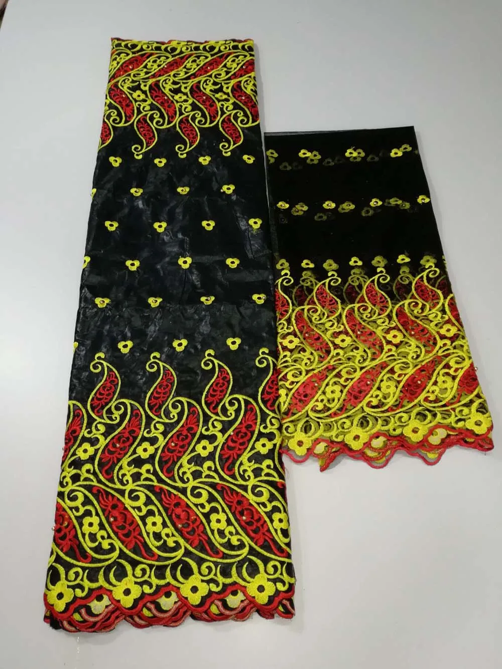 

African Lace Fabric Bazin Riche Fabric 2018 New Design Embroidered Bazin Riche Getzner With Tulle Lace African Lace