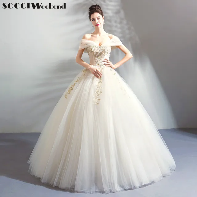 Gorgeous Wedding Dress With Lace Vestido De Novia Princesa Vintage Gorgeous Wedding Dress With Lace Vestido De Novia Princesa Vintage Dresses Real Image Bridal Gown