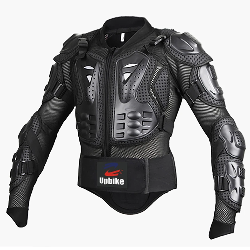 Мотоциклетная куртка защита всего тела Черный Красный Броня черепаха мото куртки мужские мото rcycle gear moto cross одежда GP велосипедная ткань