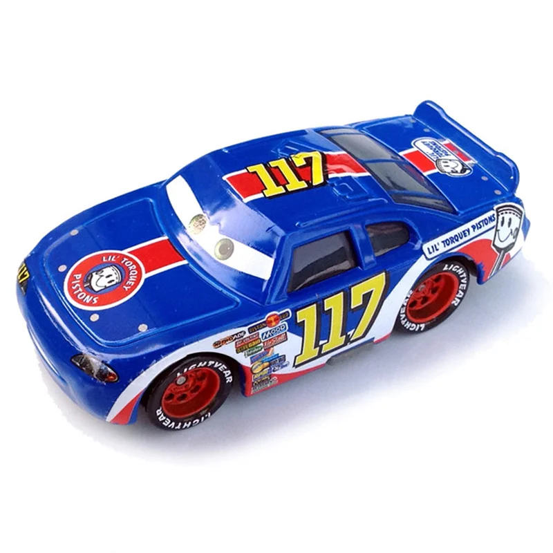 Disney Pixar Cars 2 3 Lightning McQueen Champion Mater 1:55 литой металлический сплав модель автомобиля