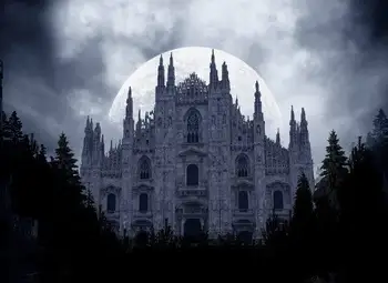 

Great castle Photography Background Fairy Tale Hallowmas Background Computer Printed Photo backdrops for Photo studio BG-190