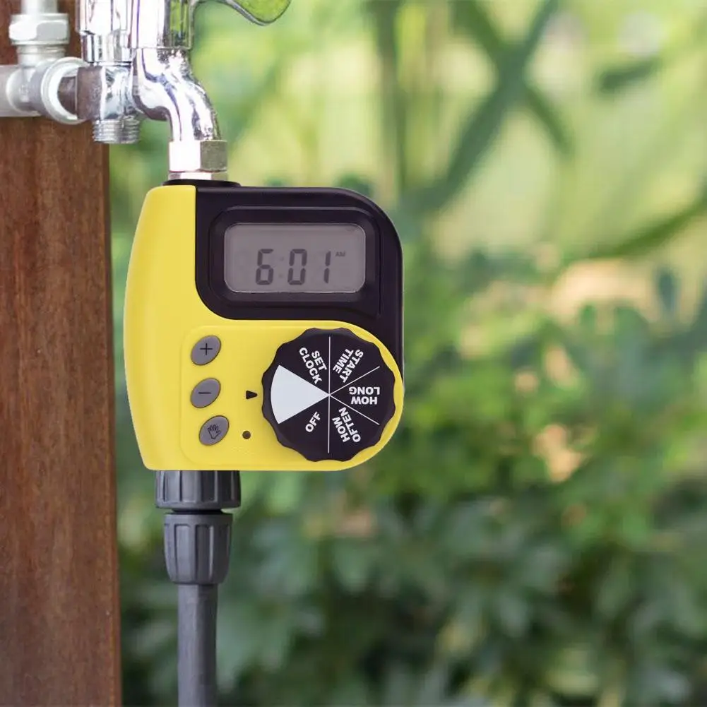 Автоматический Умный Цифровой садовый электронный таймер воды водосберегающая система полива контроллер