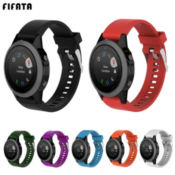 

FIFATA Smart Watchband Strap For Garmin Fenix 5X 5 5S 3 3HR D2 S60 Watch Quick Release Silicone Replacement Wristband 26 22 20mm