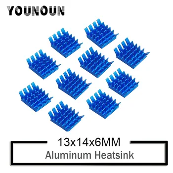 

10PCS YOUNUON Bule Aluminum Heatsink PC VGA Card Xbox360 PS DDR RAM Memory Heat Sink Cooling Cooler