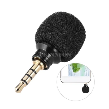 

100Pcs/Lot Portable Smart Phone Microphone Support Recording Black