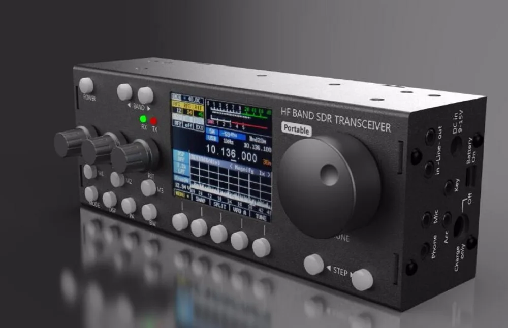 10W 1 30M All modle MCHF HF QRP SDR Transceiver Built in 12.6v 2200mha ...