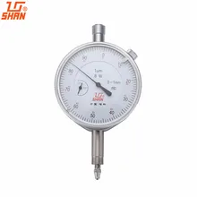 SHAN циферблат индикатор 0-1 мм/0,001 мм Циферблат Калибр циферблат тестовые индикаторы ударопрочный микрометр суппорт измерительные инструменты