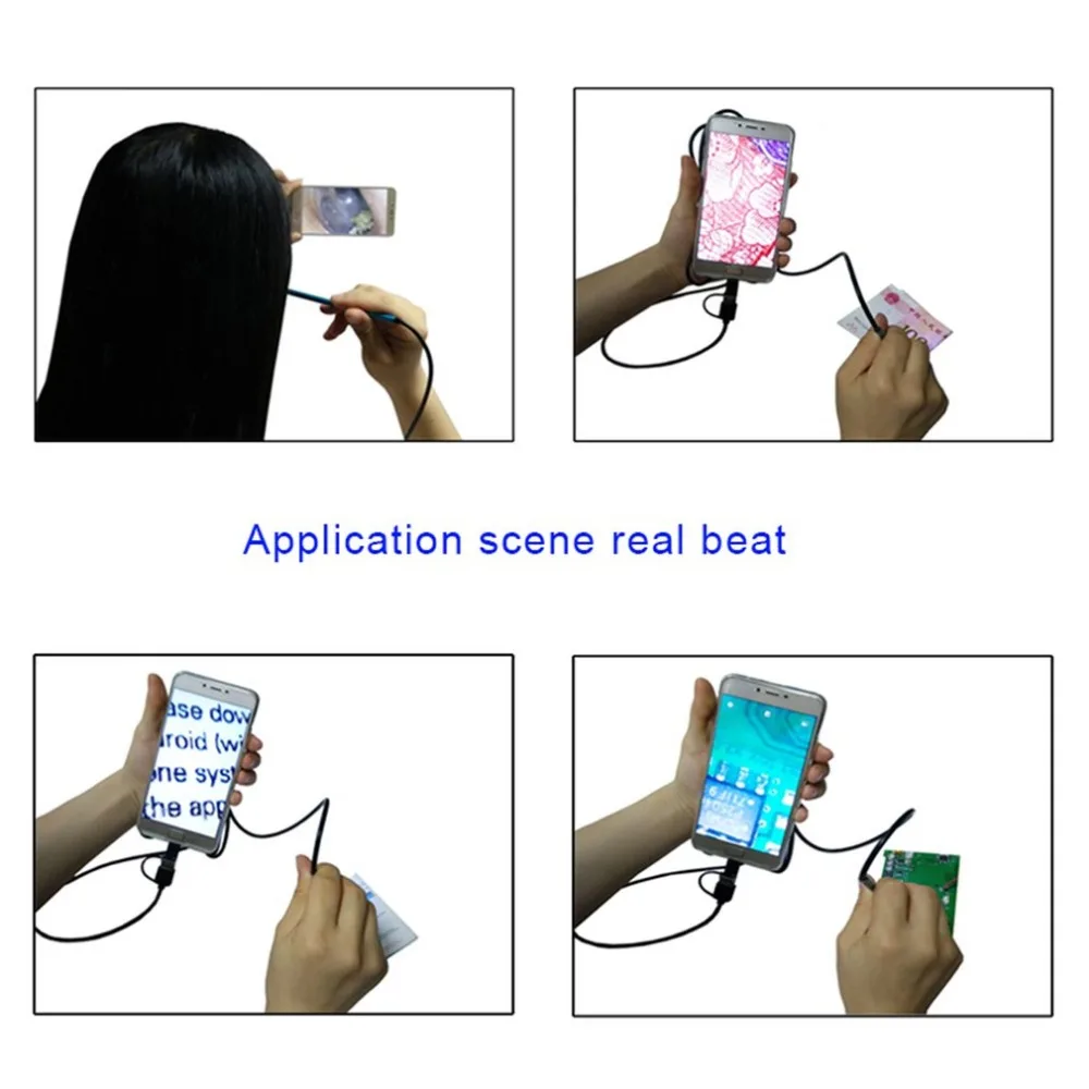 

KSES-EU-13BL HD USB 3 in 1 Ear Cleaning Endoscope Ear Digital Endoscope Camera Visual Inspection Otoscope with 6 LED Light
