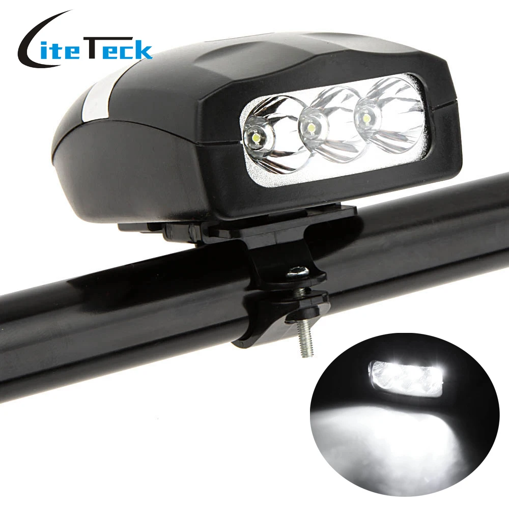 Ultra Bright 3 LED Bike Light Bicicleta Bicycle Light White Front Head Light Cycling Lamp
