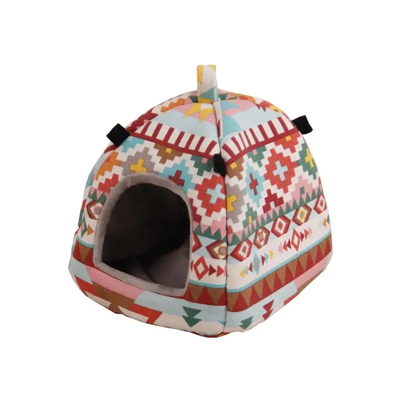

1PC Portable Samll Pets Bed Hamster Nest Guinea Pig Cage For Hamster Chinchilla Hedgehog Hamsters Accessories Small Pet Supplies